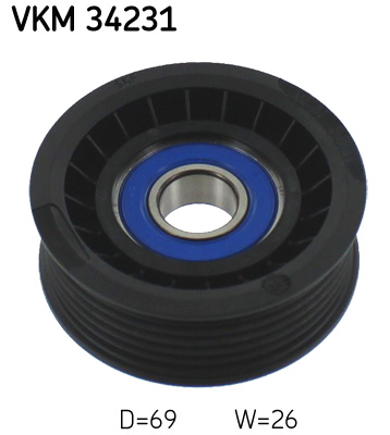 SKF Umlenk-/Führungsrolle, Keilrippenriemen VKM 34231